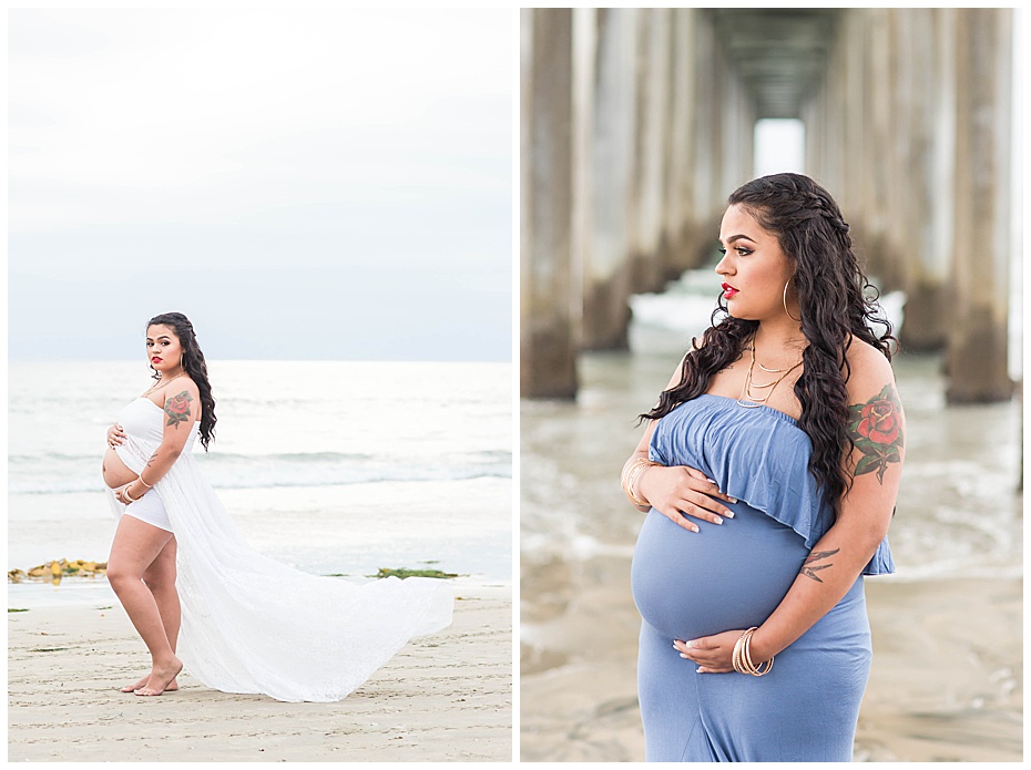 Maternity Photo Shoot Scripps Institute of Oceanography