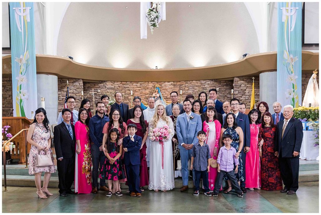 La Purisima Catholic Church Peters Canyon Regional Park Wedding