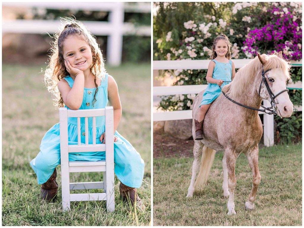 Heartland Ranch Horse Family Photography Session