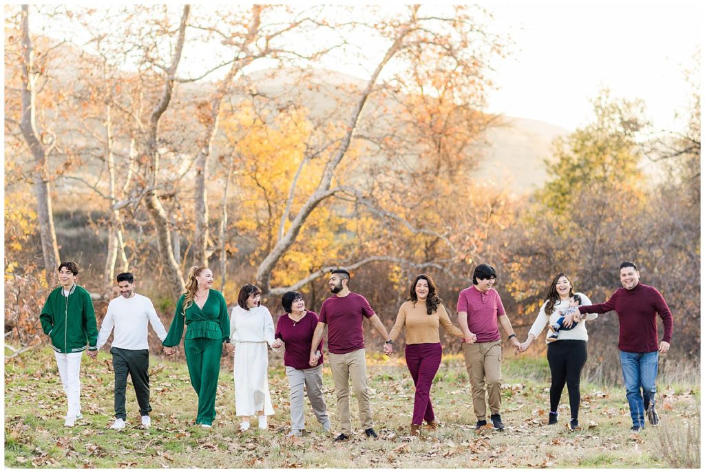 Sweetwater River Bridge Fall Family Photography
