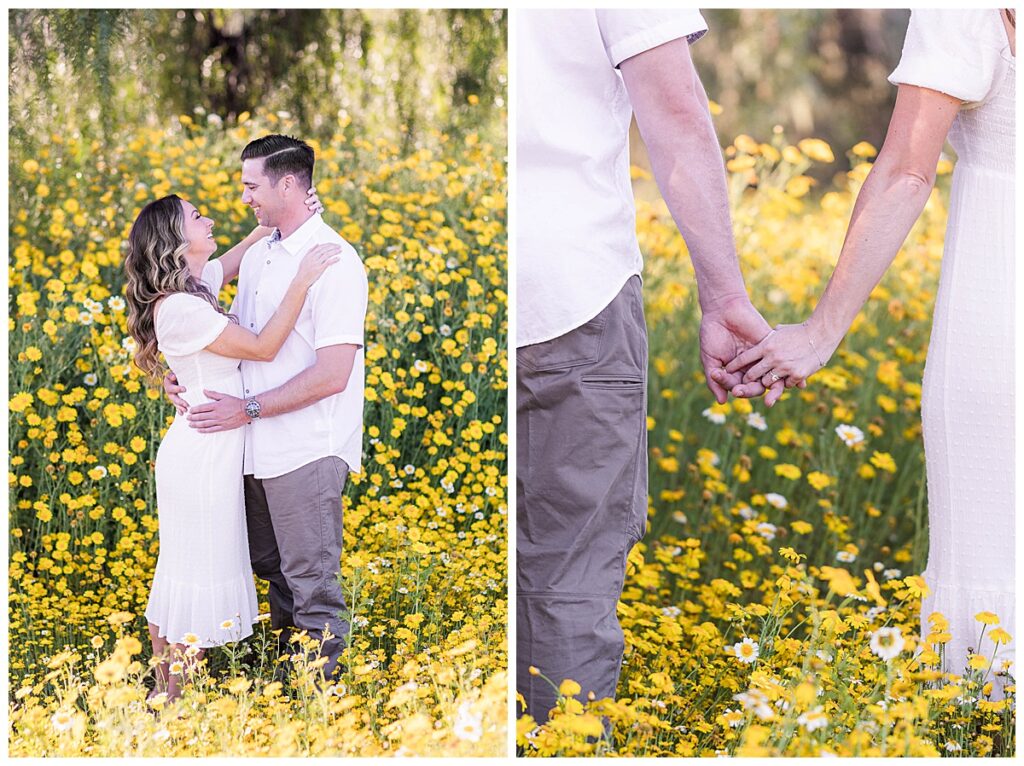 San Diego Daisy Engagement Session