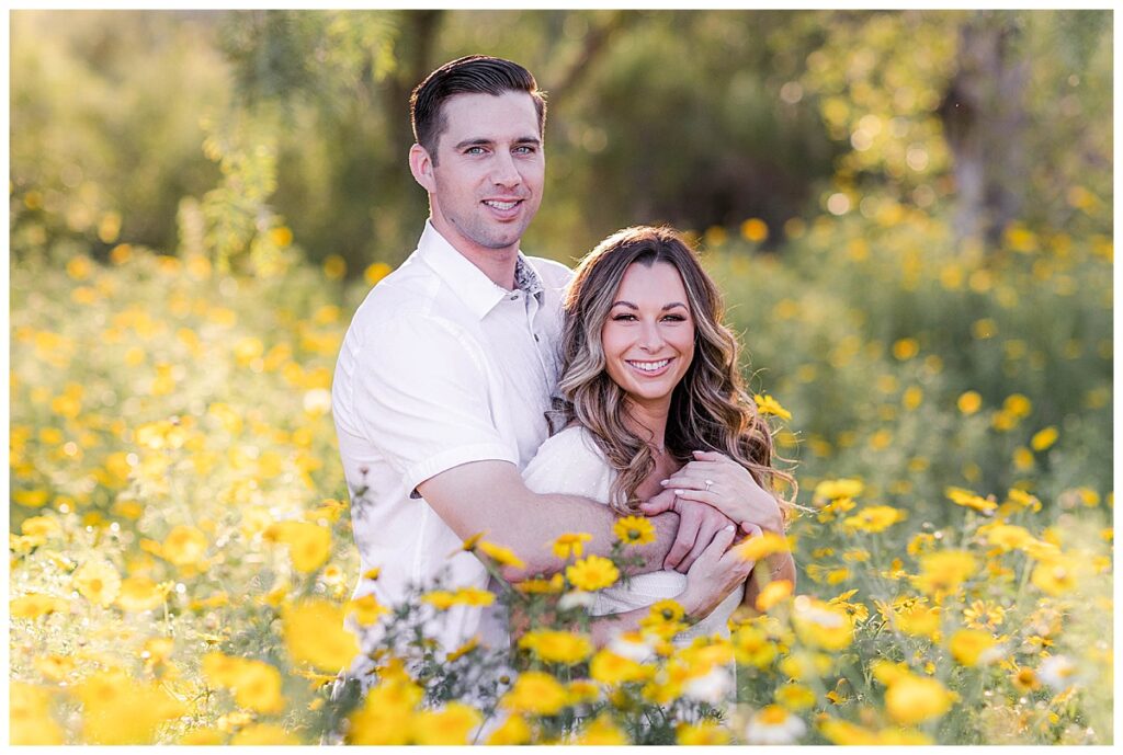 San Diego Daisy Engagement Session