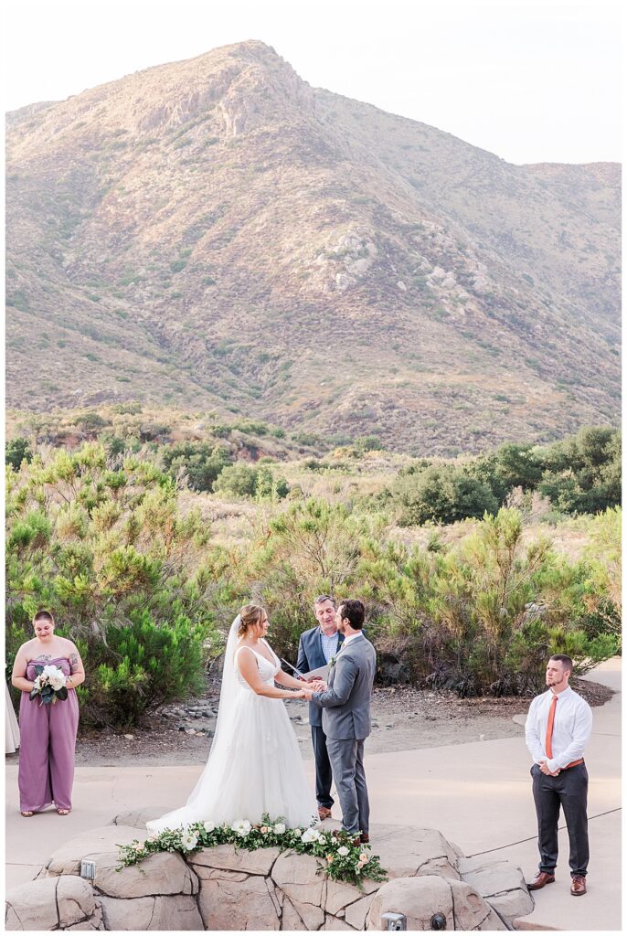 San Diego Mission Trails Wedding