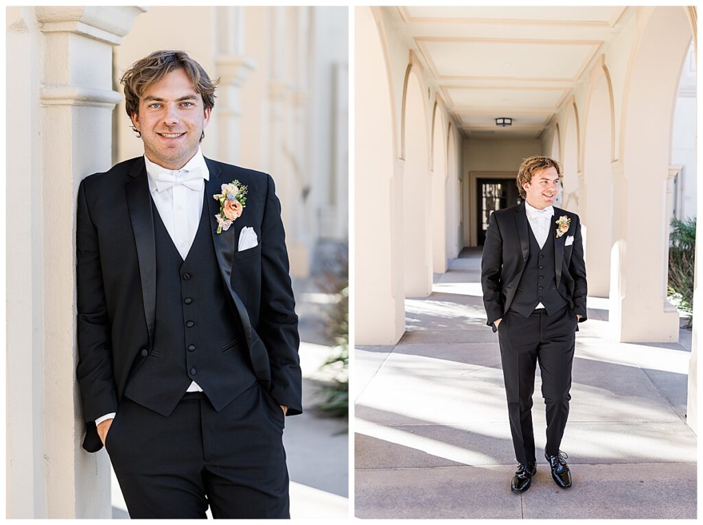 Groom at the Immaculata San Diego