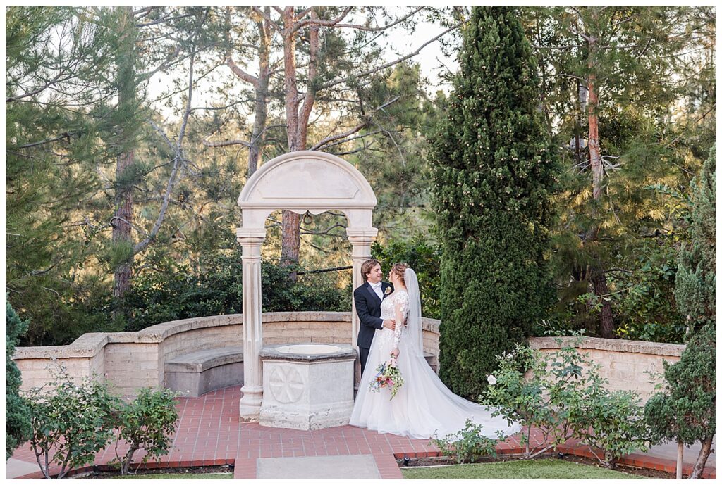 Bride and Groom at the Prado Balboa Park San Diego