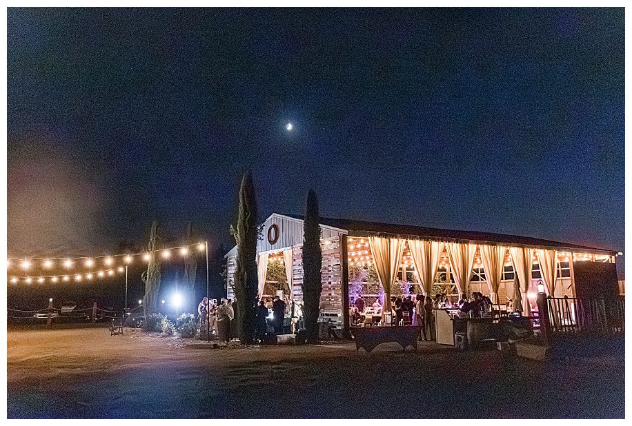 WestWynd Ranch Wedding reception barn