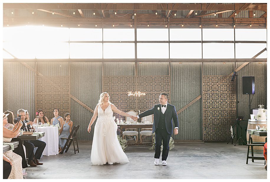 Bride and groom first dance at their WestWynd Ranch Wedding