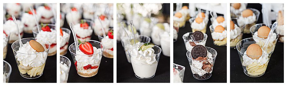 wedding dessert cups