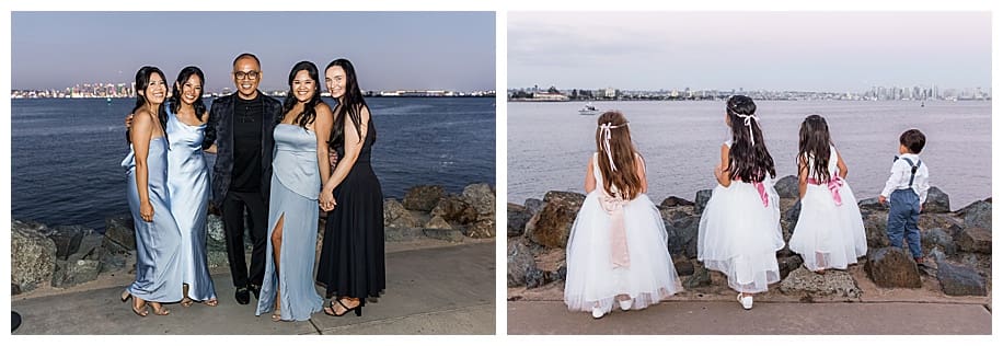 wedding guests at San Diego wedding