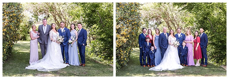 family portraits at a Sacred Mountain Wedding