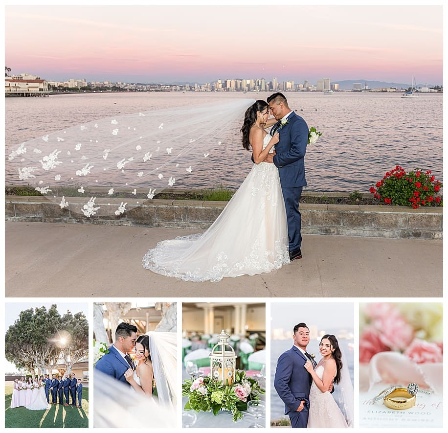 Admiral Kidd Wedding collage